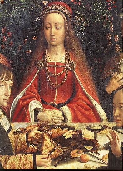 Gerard David The Marriage at Cana France oil painting art